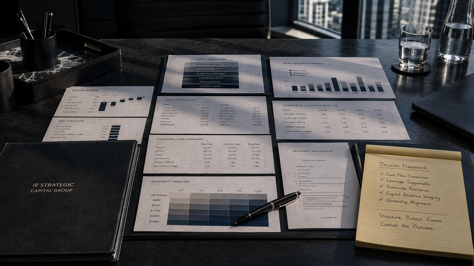 Recapitalization analysis case study for Rosen International